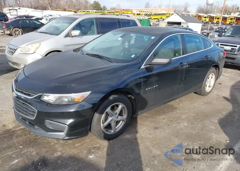 2016 Chevrolet Malibu Ls из США, поврежденный, VIN 1G1ZB5ST6GF262188